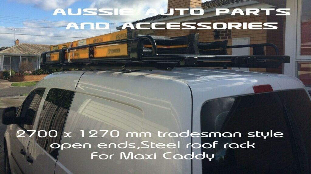 Backbone,laser-cut steel mounting brackets for VOLKSWAGEN CADDI MAXI, for 2700 mm rack