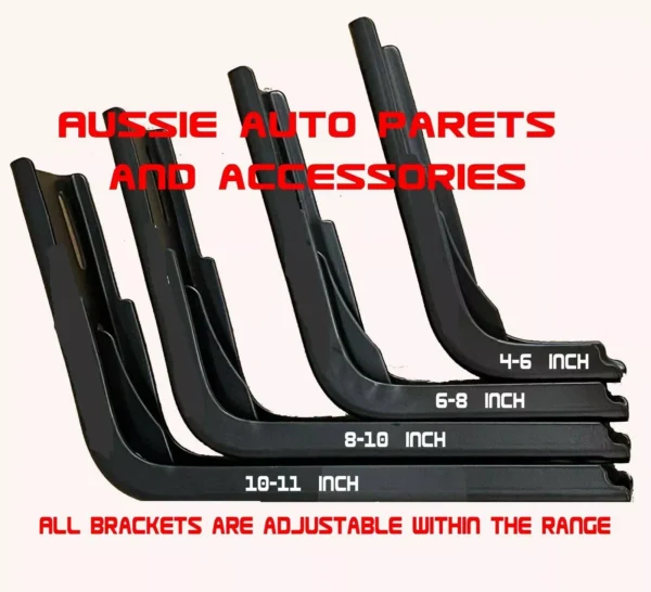 11- 12 Inch Adjustable Rain Gutter Mounting bracket for High Roof,LAND ROVER 1/2