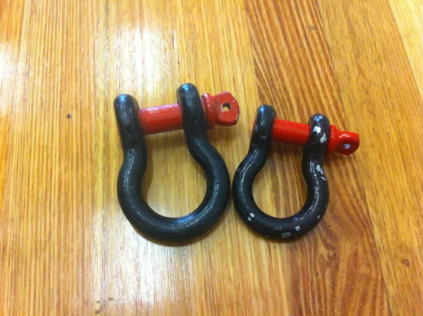 7pcs Recovery Kit: 8T Snatch block+6m Town Strap+Tree Protector+2 bow shackles - Image 2