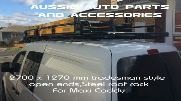 Backbone,laser-cut steel mounting brackets for VOLKSWAGEN CADDI MAXI, for 2700 mm rack