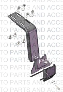 11- 12 Inch Adjustable Rain Gutter Mounting bracket for High Roof,LAND ROVER 1/2 