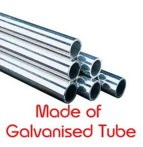 Galvanised steel , rust proof