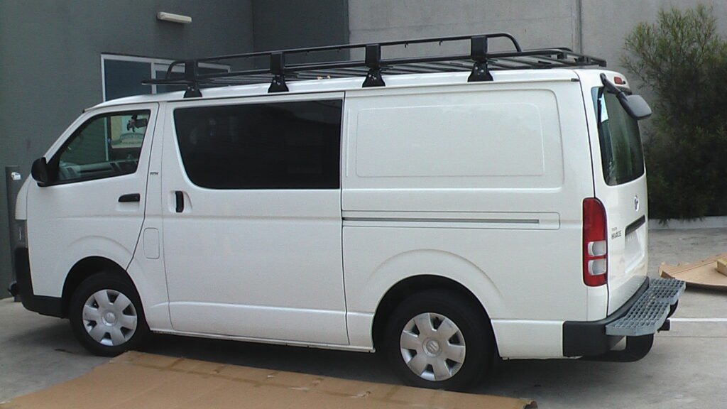 Tradesman Style Open Ends Steel Roof Rack 3000mm for TOYOTA HIACE 1982-on