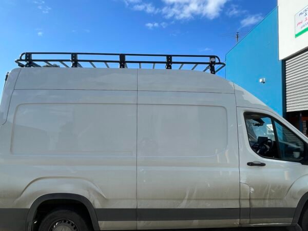 Open End Steel Roof Rack Tradesman 3300 X11600mm suits Renault Trafic LWB ,Volkswagen Crafter