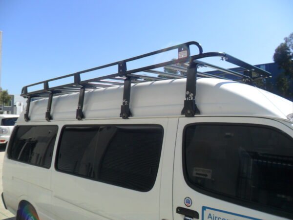 Open End Steel Roof Rack Tradesman 3300 X11600mm suits Renault Trafic LWB ,Volkswagen Crafter
