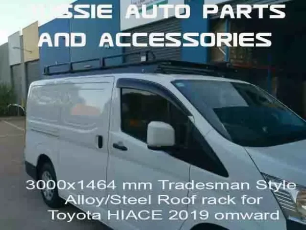 Tradesman Style Open Ends Steel Roof Rack 3000mm for TOYOTA HIACE 1982-on