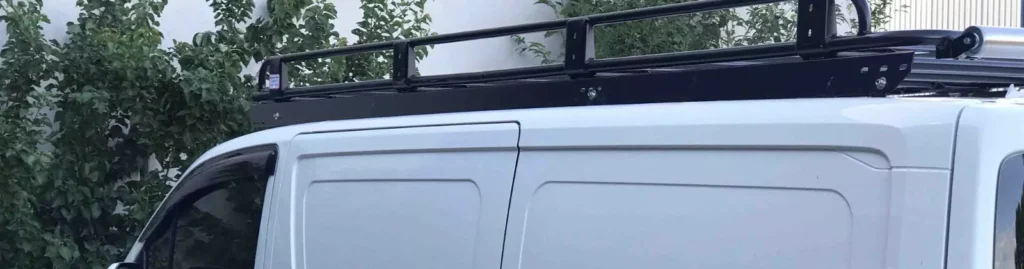 Backbone. laser-cut mounting bracket for 3000mm rack suits Toyota HIACE 2019_on